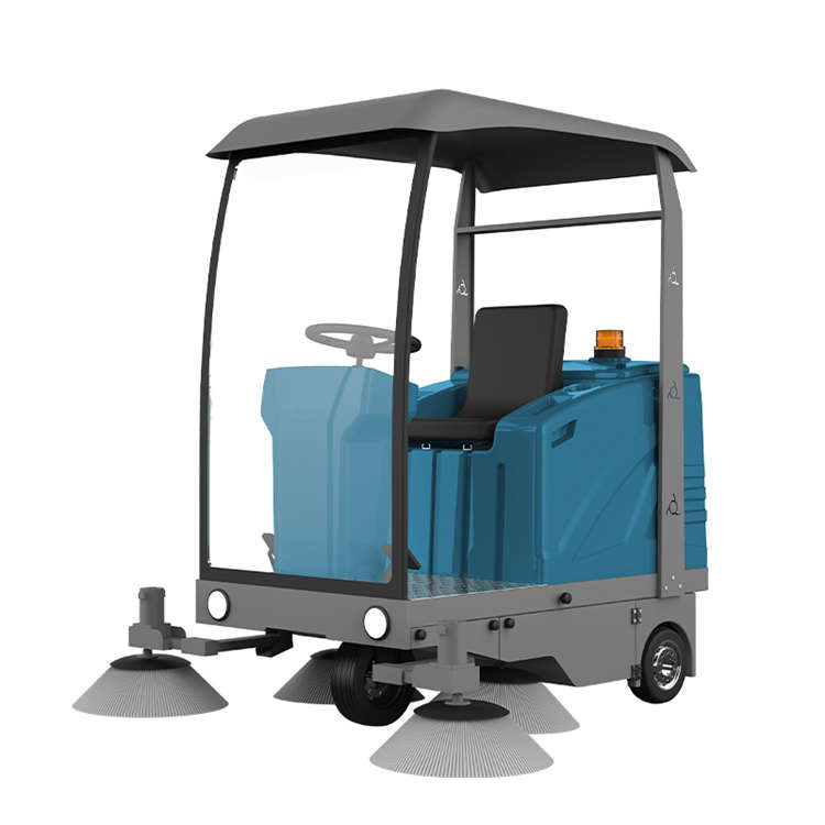Chinese  Wholesale Industrial Cleaning Machine Ride-on Electric Floor Street Cleaning Sweeper
