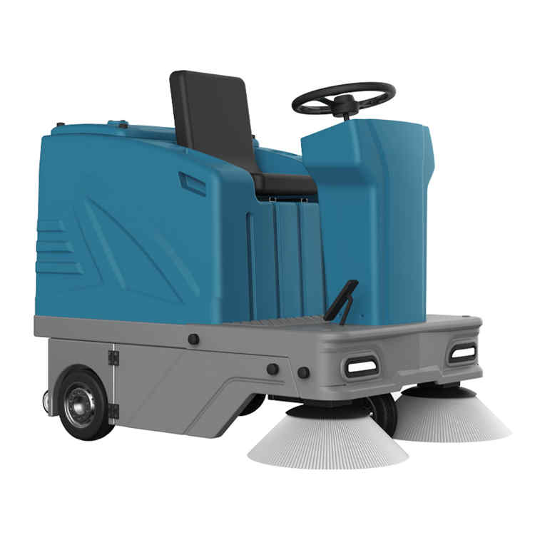 Gym Commercial Ride On Floor Sweeper Electric Street Road Sweeper