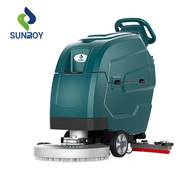 Cleaning Equipment Walk Behind Commercial Automatic Floor Scrubber Machine